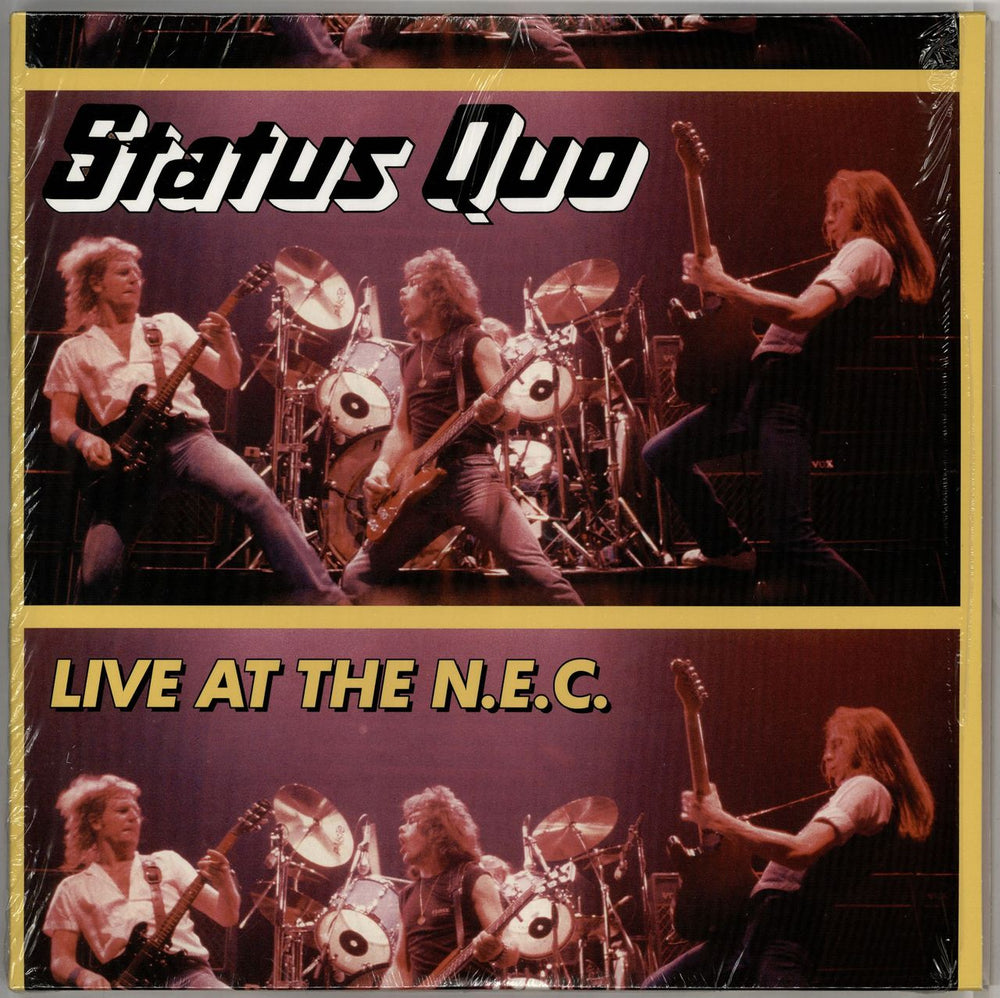 Status Quo Live At The N.E.C. - Sealed UK 3-LP vinyl record set (Triple LP Album) 5777092