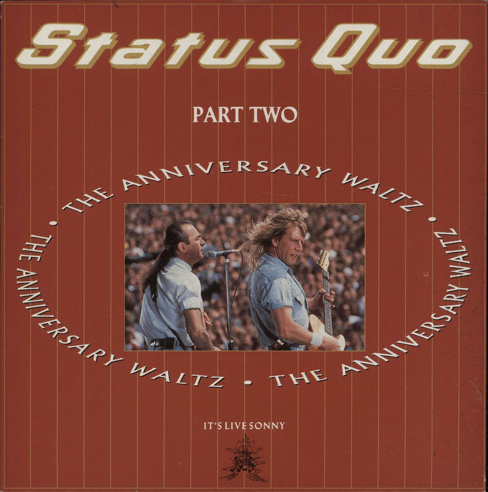 Status Quo The Anniversary Waltz - Part Two UK 7" vinyl single (7 inch record / 45) QUO29