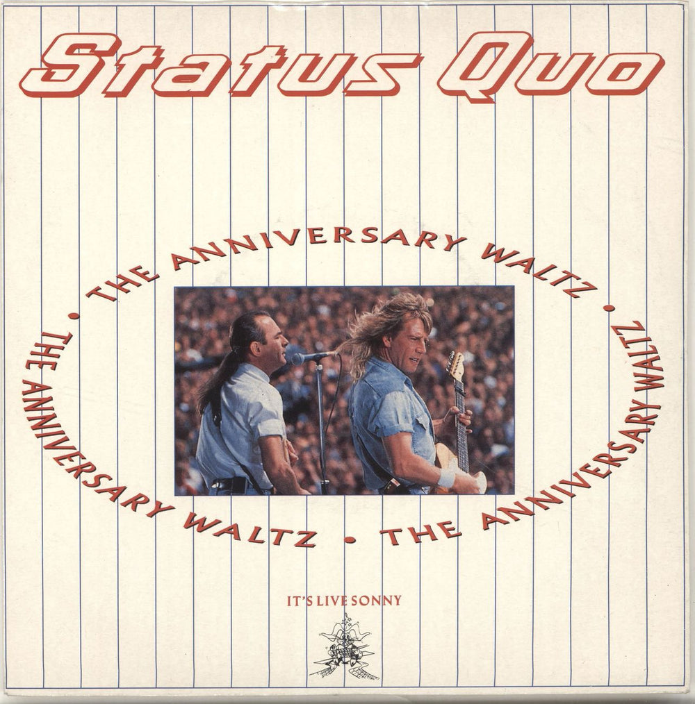 Status Quo The Anniversary Waltz UK 7" vinyl single (7 inch record / 45) QUO28