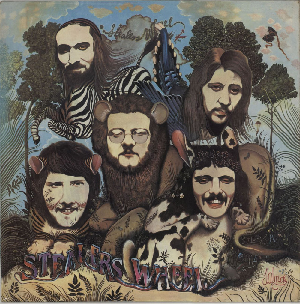 Stealers Wheel Stealers Wheel - 2nd UK vinyl LP album (LP record) AMLS68121