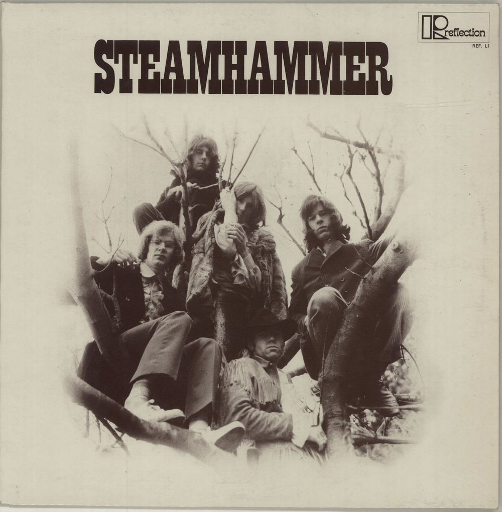 Steamhammer Reflection UK vinyl LP album (LP record) REF.L1