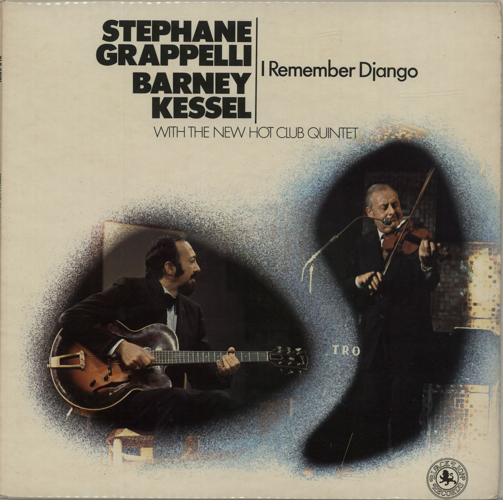 Stéphane Grappelli I Remember Django UK vinyl LP album (LP record) BLP30101