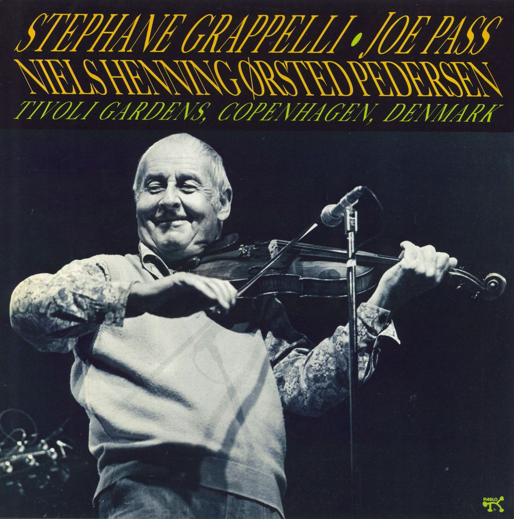 Stéphane Grappelli Tivoli Gardens, Copenhagen, Denmark US vinyl LP album (LP record) OJC-441