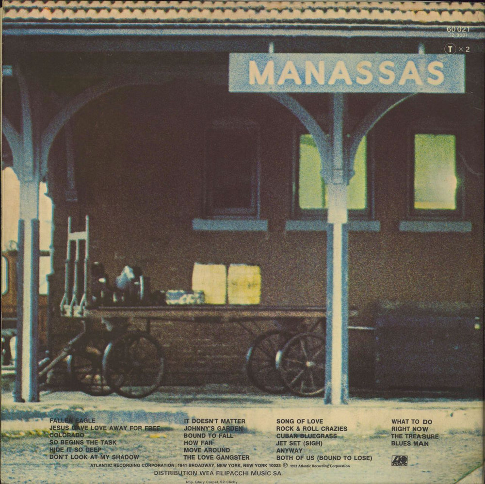 Stephen Stills Manassas French 2-LP vinyl record set (Double LP Album)