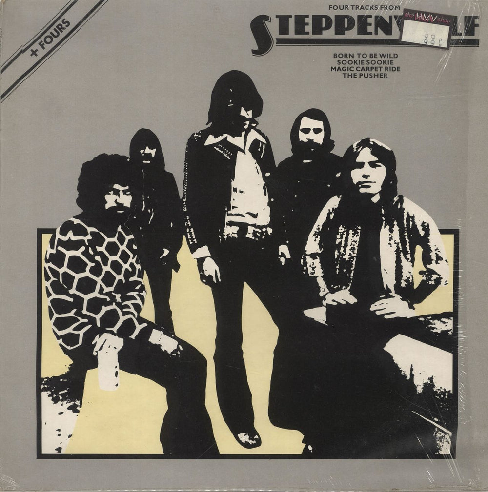 Steppenwolf Four Tracks From Steppenwolf UK 12" vinyl single (12 inch record / Maxi-single) ABE12008