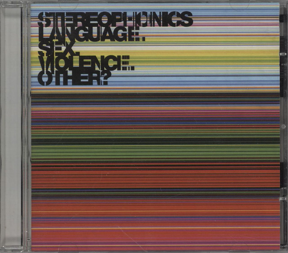 Stereophonics Language. Sex. Violence. Other? UK CD album (CDLP) VVR1031052