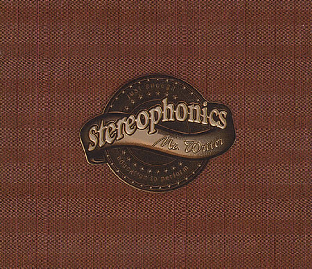 Stereophonics Mr. Writer - CD1 UK CD single (CD5 / 5") VVR5015933