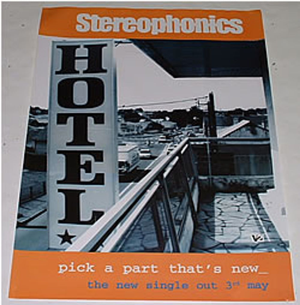 Stereophonics Pick A Part That's New UK Promo poster PROMO POSTER