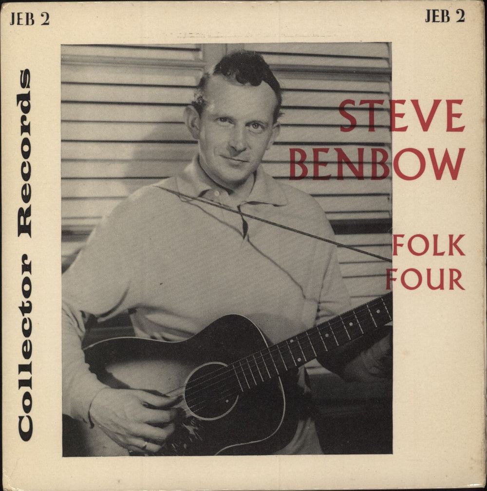 Steve Benbow Folk Four UK 7" vinyl single (7 inch record / 45) JEB2