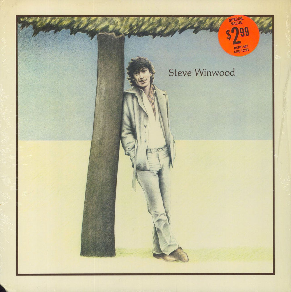 Steve Winwood Steve Winwood + inner - 2nd - Shrink UK vinyl LP album (LP record) ILPS9494