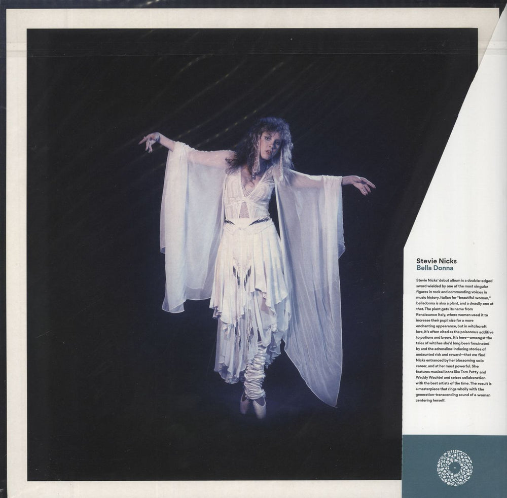 Stevie Nicks Bella Donna - Blue & Black Galaxy Vinyl - Sealed UK vinyl LP album (LP record)
