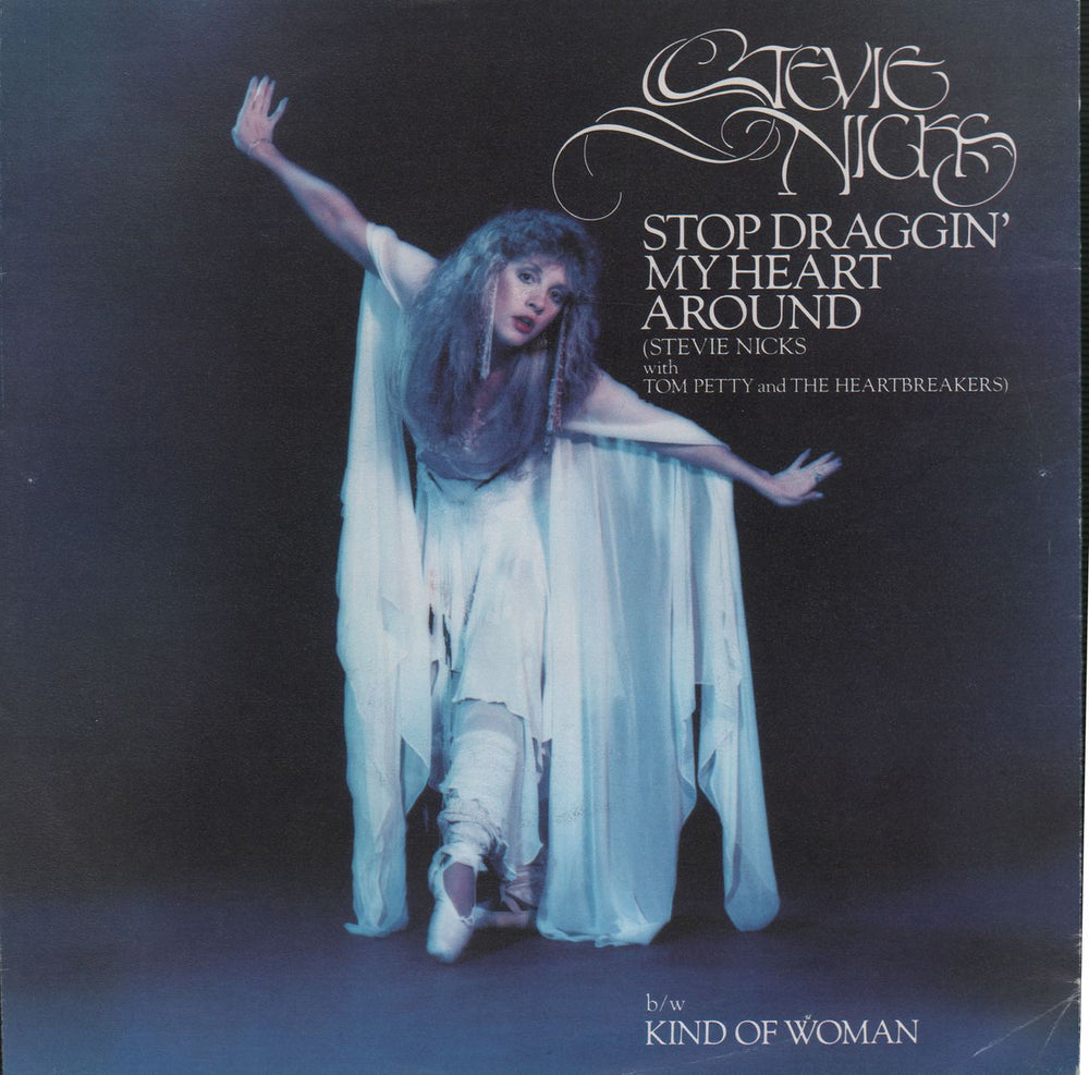 Stevie Nicks Stop Draggin' My Heart Around Dutch 7" vinyl single (7 inch record / 45) WEA79.231