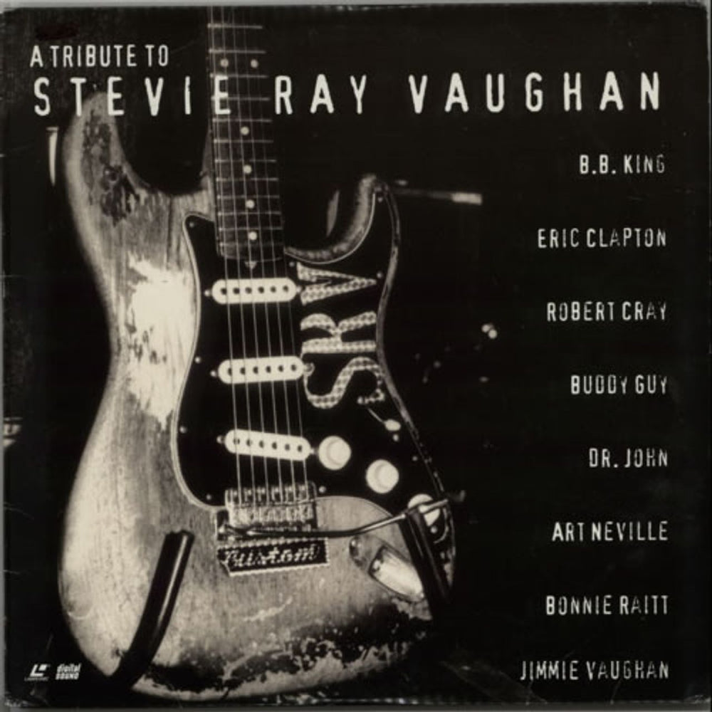 Stevie Ray Vaughan A Tribute To Stevie Ray Vaughan US laserdisc / lazerdisc MLV50144