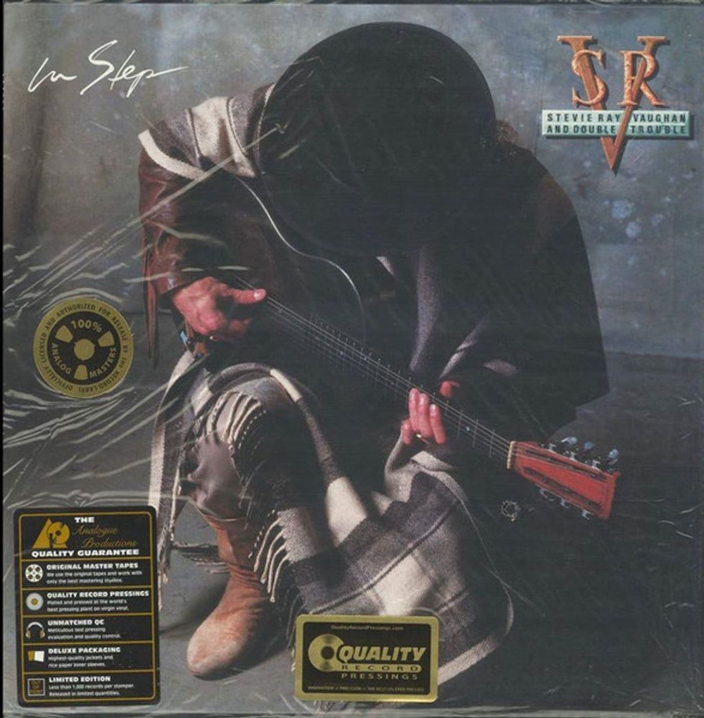 Stevie Ray Vaughan In Step - 180 Gram 33RPM - Sealed US vinyl LP album (LP record) APB099