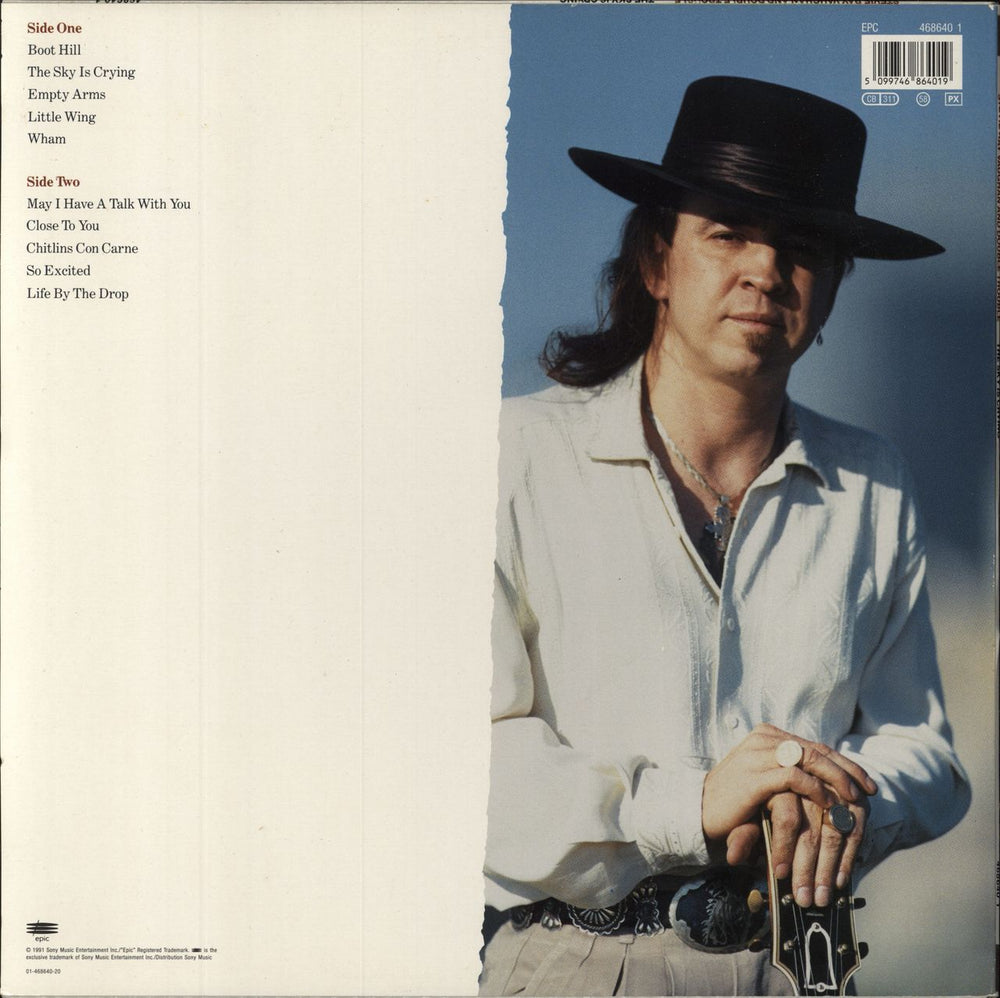 Stevie Ray Vaughan The Sky Is Crying Dutch vinyl LP album (LP record) 5099746864019