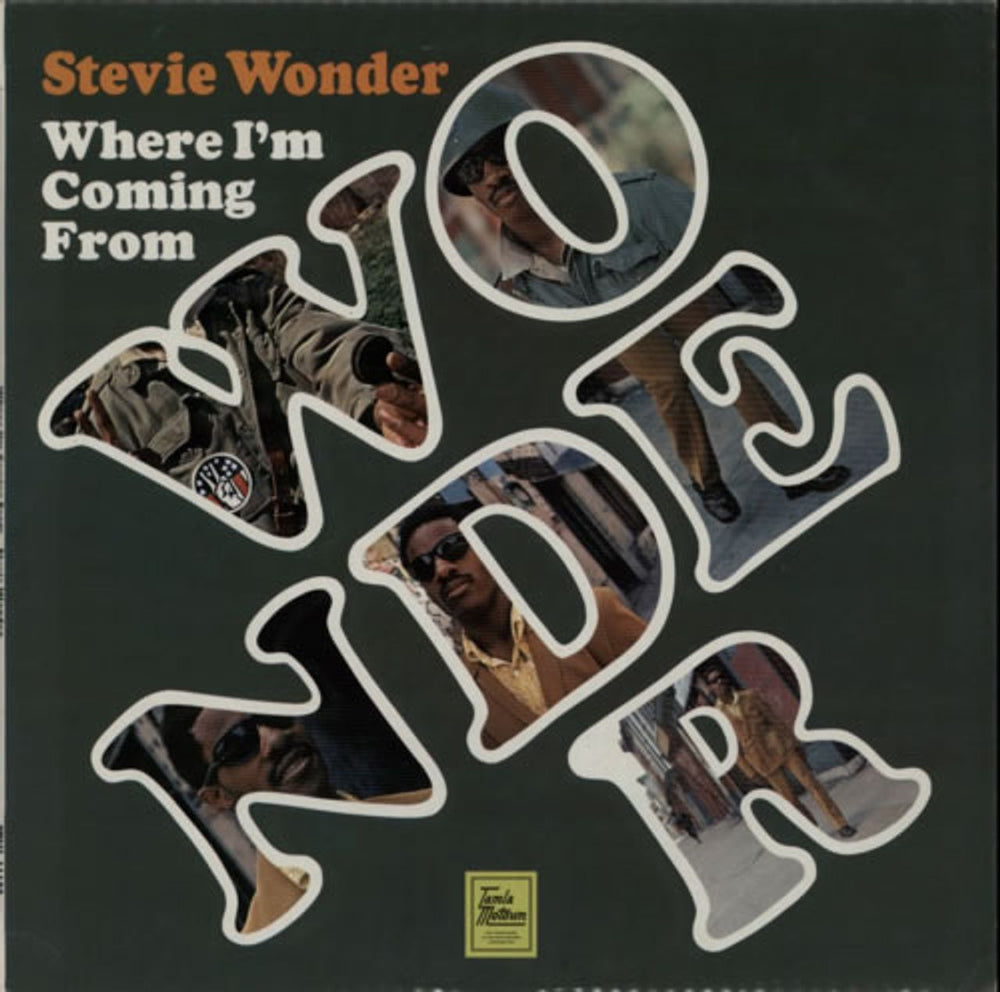 Stevie Wonder Where I'm Coming From - 1st UK vinyl LP album (LP record) STML11183