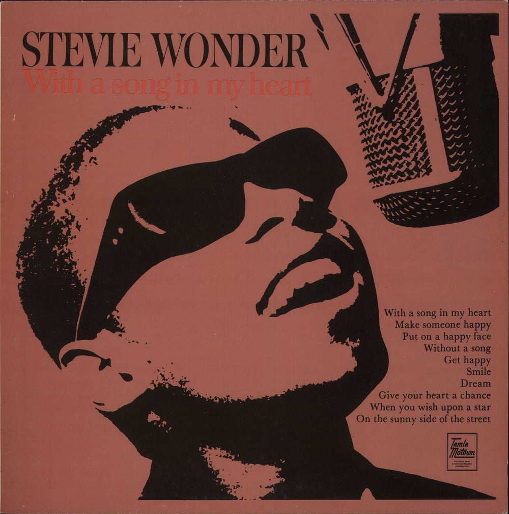 Stevie Wonder With A Song In My Heart UK vinyl LP album (LP record) STMS5060