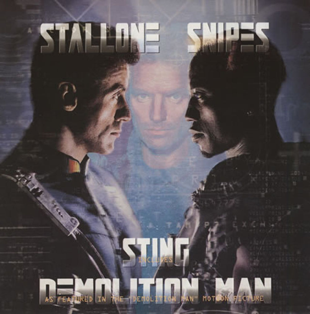 Sting Demolition Man UK 7" vinyl single (7 inch record / 45) 5804507