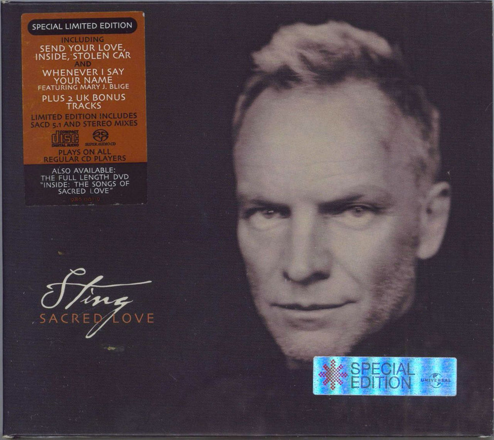 Sting Sacred Love UK super audio CD SACD 9860619