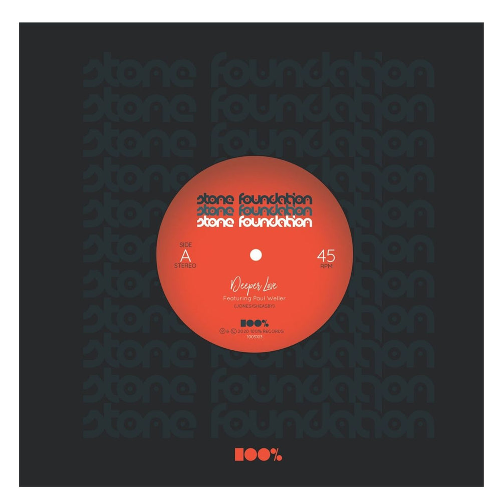 Stone Foundation Deeper Love UK 7" vinyl single (7 inch record / 45) 100S103