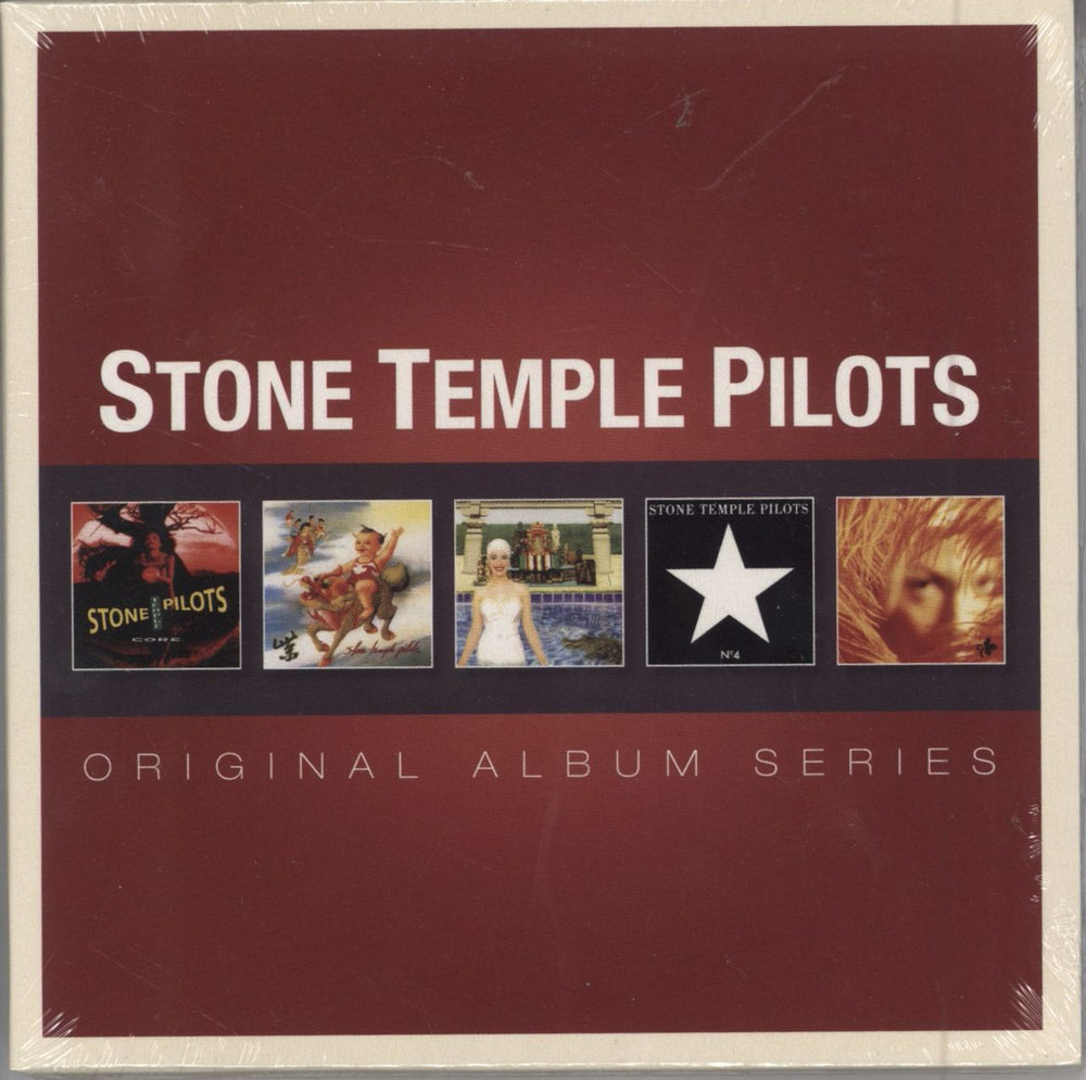 Stone Temple Pilots Original Album Series - Sealed UK 5-CD album set 8122797185