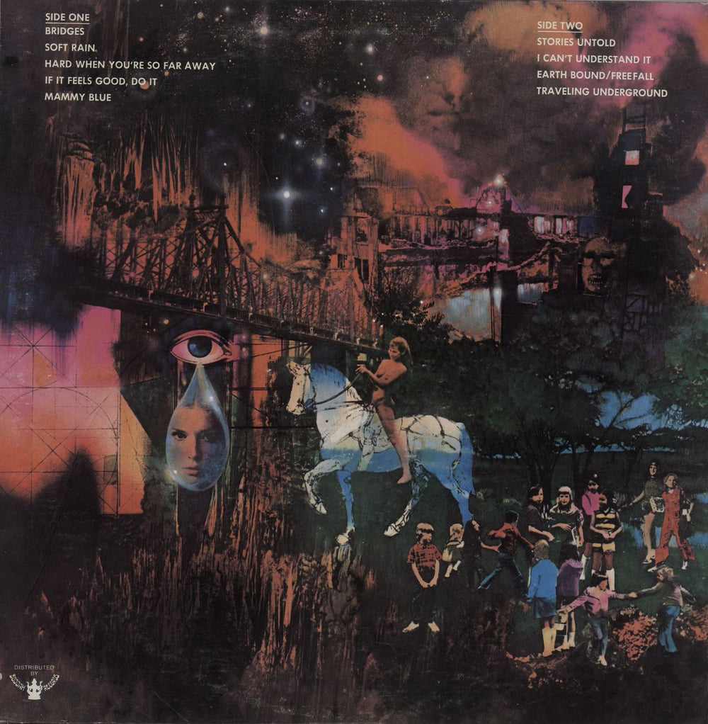 Stories Traveling Underground US vinyl LP album (LP record)