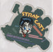 Stray Cats Sexy + 17 - Stickered UK shaped picture disc (picture disc vinyl record) SRYSHSE745250