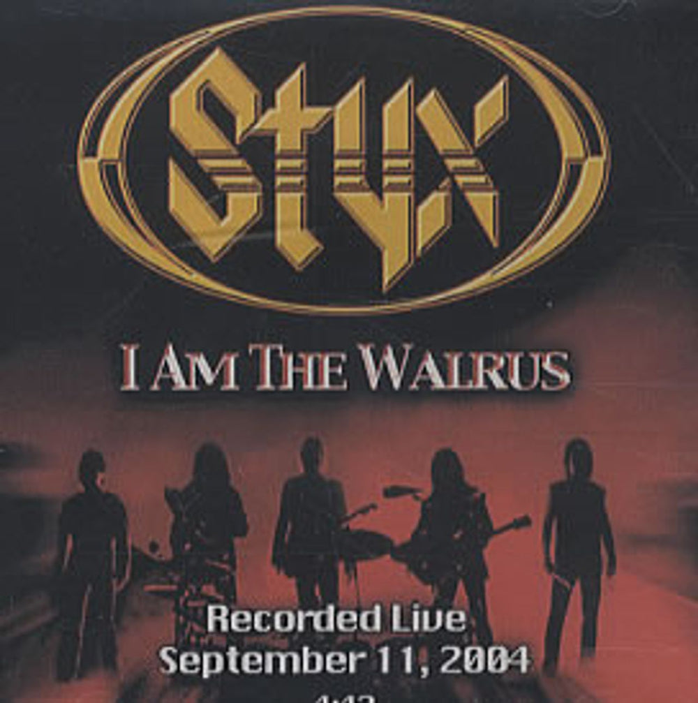 Styx I Am The Walrus US Promo CD-R acetate CDR ACETATE