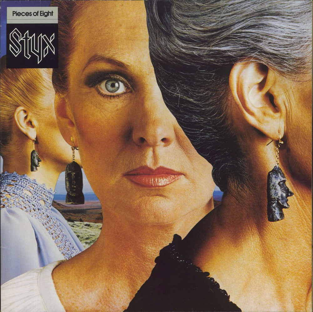 Styx Pieces Of Eight German vinyl LP album (LP record) 393224-1