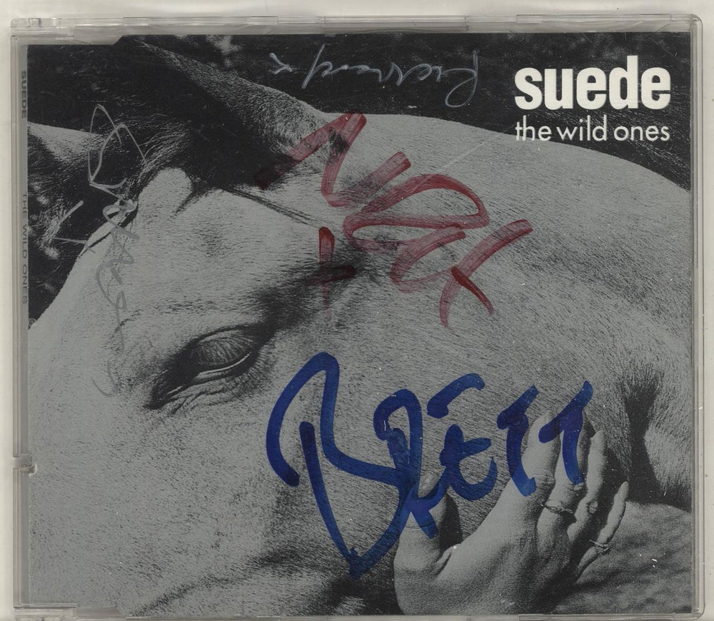 Suede The Wild Ones - Autographed Austrian CD single (CD5 / 5") 6608222