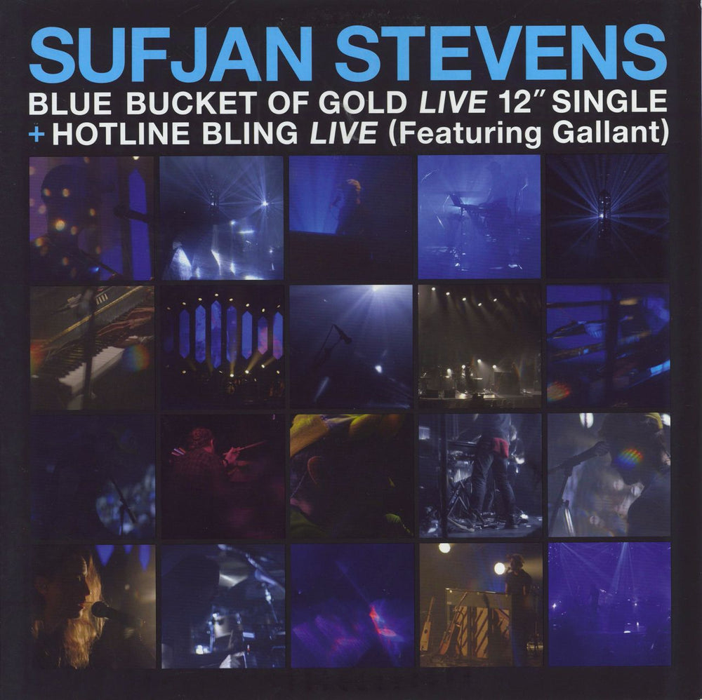 Sufjan Stevens Blue Bucket Of Gold (Live) / Hotline Bling (Live) UK 12" vinyl single (12 inch record / Maxi-single) AKR132