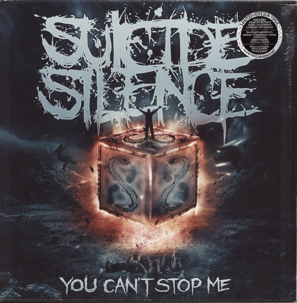 Suicide Silence You Can't Stop Me German vinyl LP album (LP record) NB3031-1