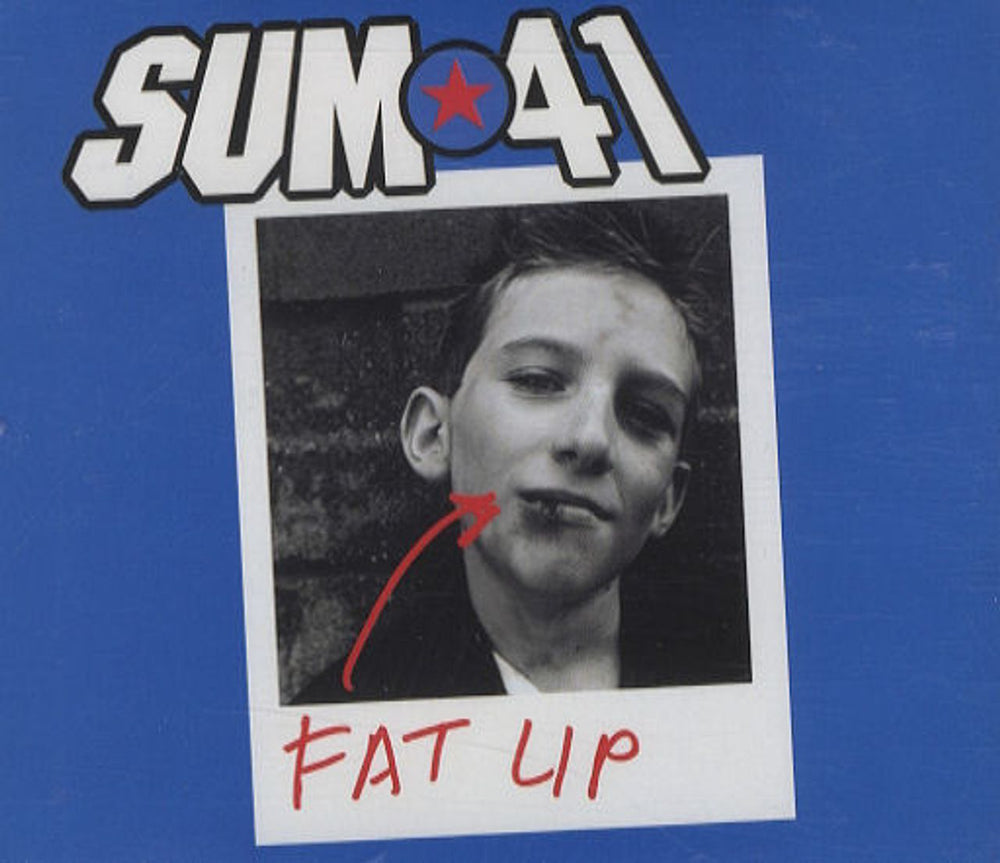 Sum 41 Fat Lip UK Promo CD single (CD5 / 5") SUMCD1