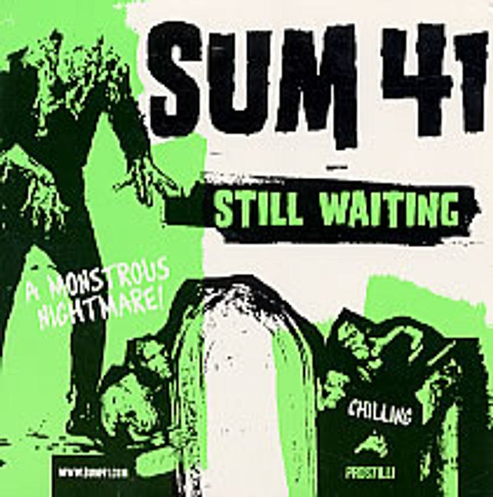 Sum 41 Still Waiting UK Promo CD single (CD5 / 5") PROSTILL1