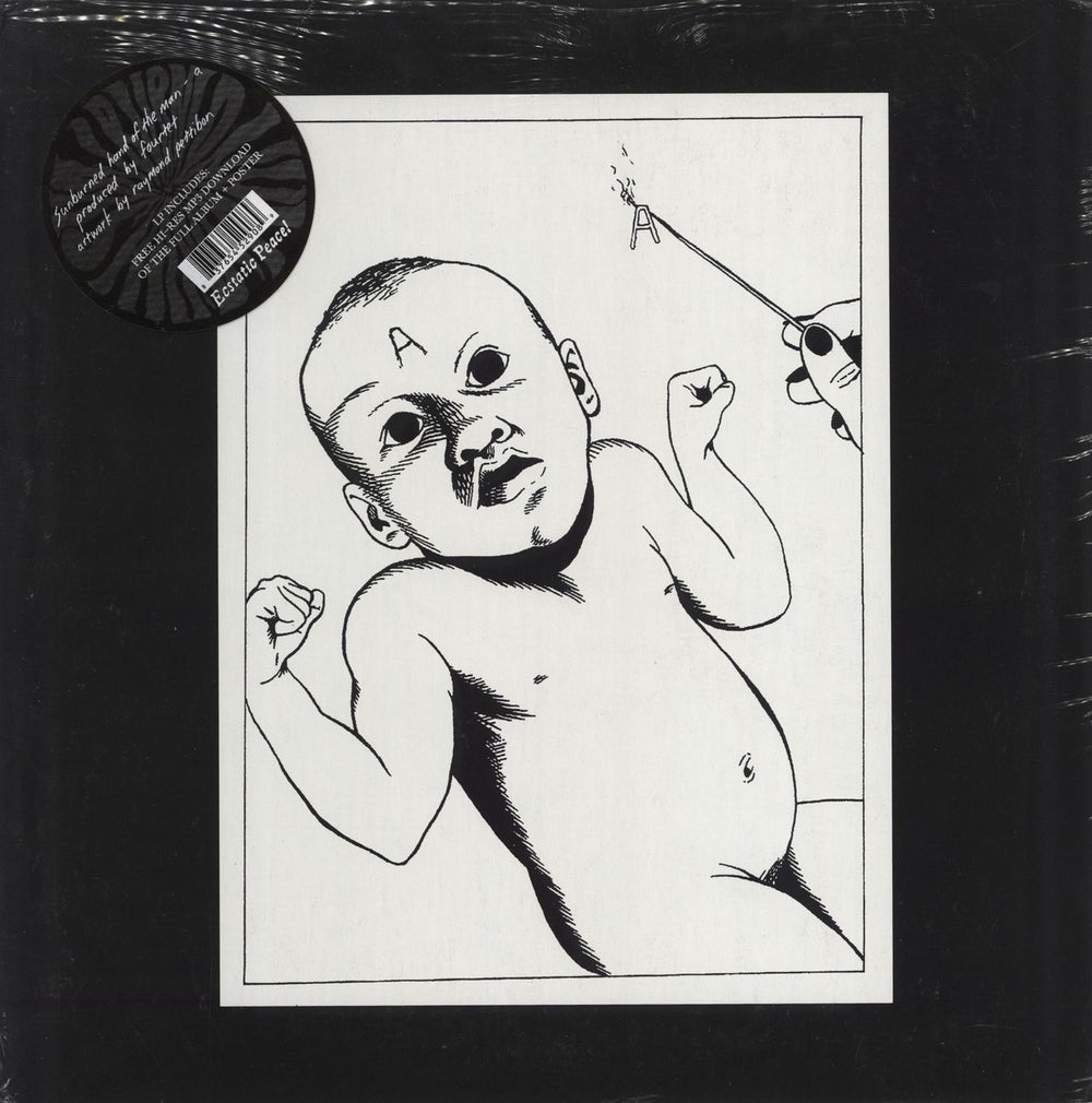 Sunburned Hand Of The Man 'A' - Sealed with Poster US vinyl LP album (LP record) E#58E