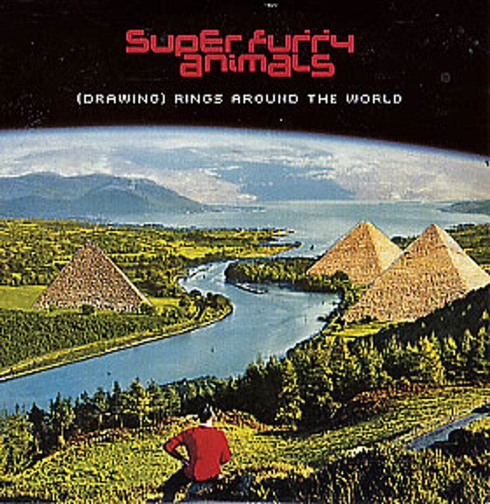 Super Furry Animals Drawing Rings Around The World UK Promo CD single (CD5 / 5") XPCD2593