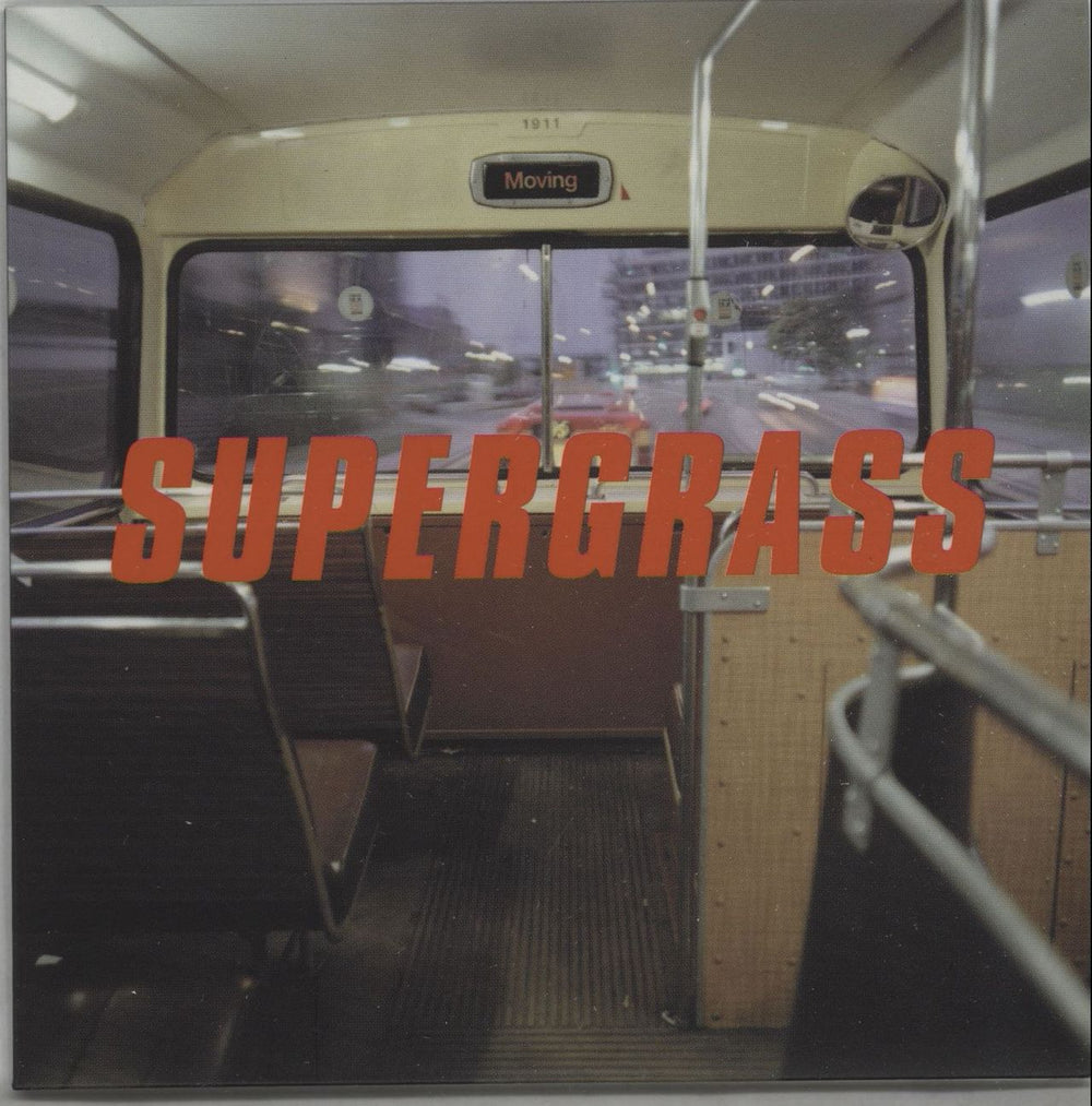 Supergrass Moving UK Promo CD single (CD5 / 5") CDRDJ6524