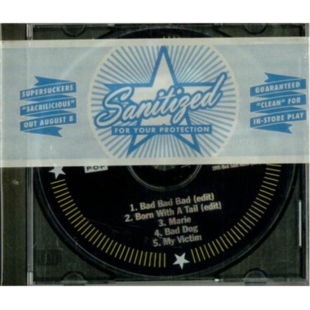 Supersuckers Sanatized For Your Protection US Promo CD single (CD5 / 5") PROCD#36