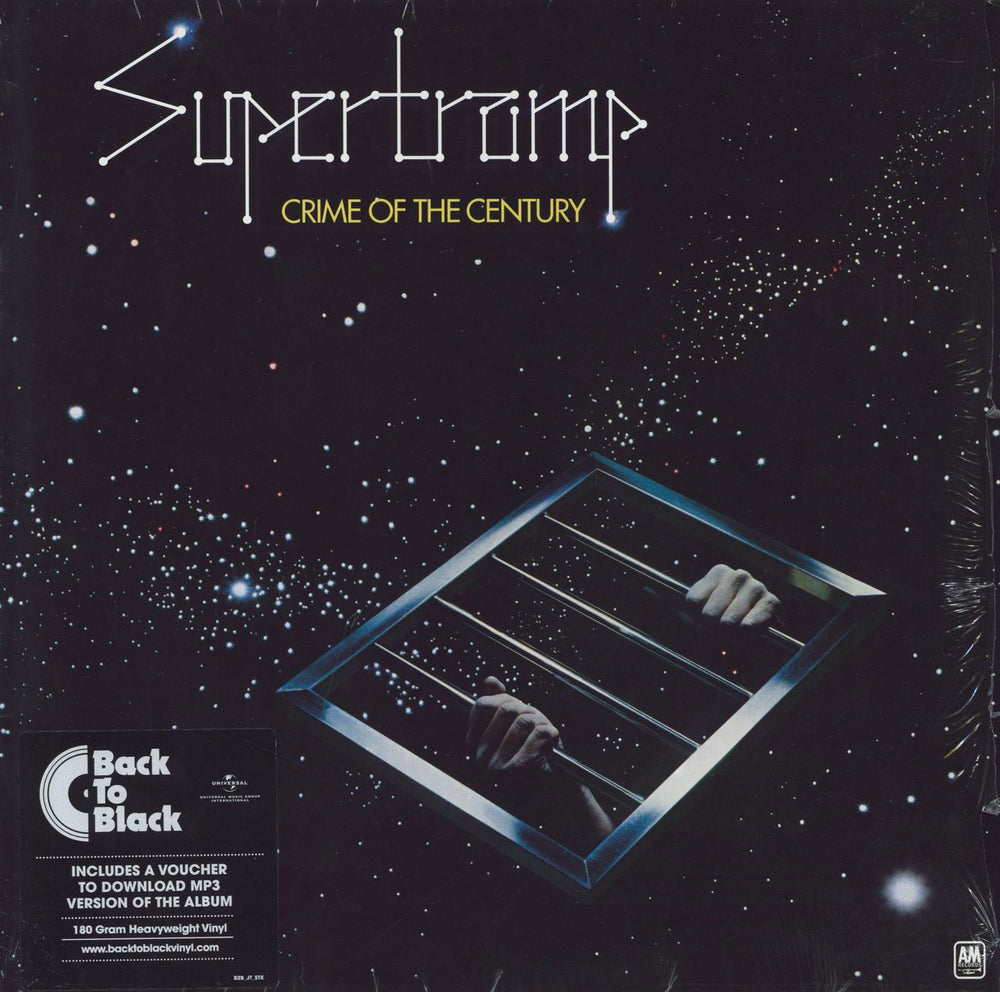 Supertramp Crime Of The Century - 180gram Vinyl + Shrink UK vinyl LP album (LP record) 0600753547441