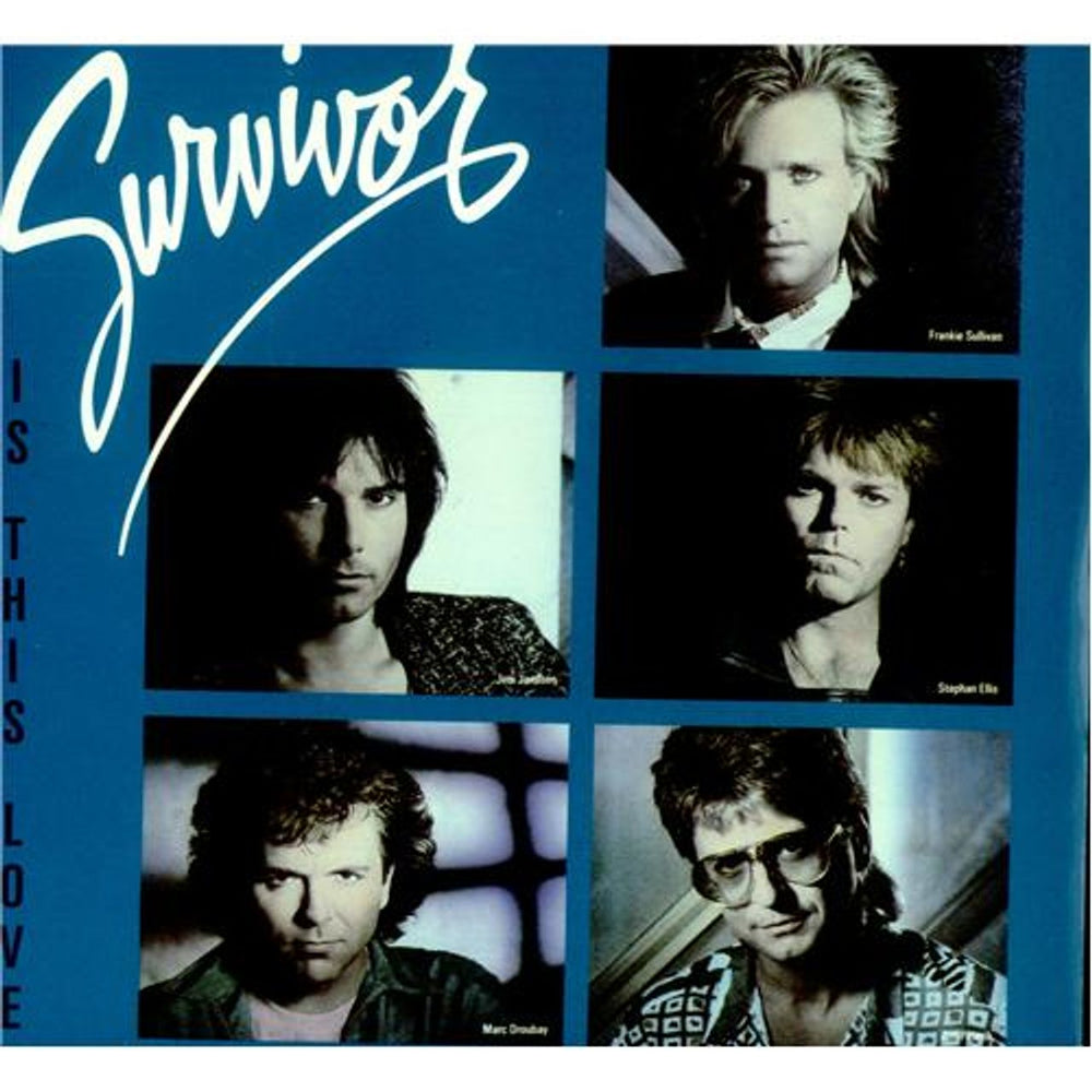 Survivor Is This Love UK 7" vinyl single (7 inch record / 45) 6501957