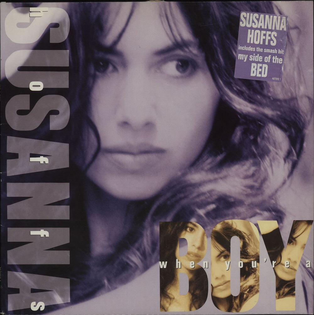 Susanna Hoffs When You're A Boy - Hype Stickered Sleeve Dutch vinyl LP album (LP record) 4672021