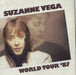 Suzanne Vega World Tour '87 UK tour programme TOUR PROGRAMME