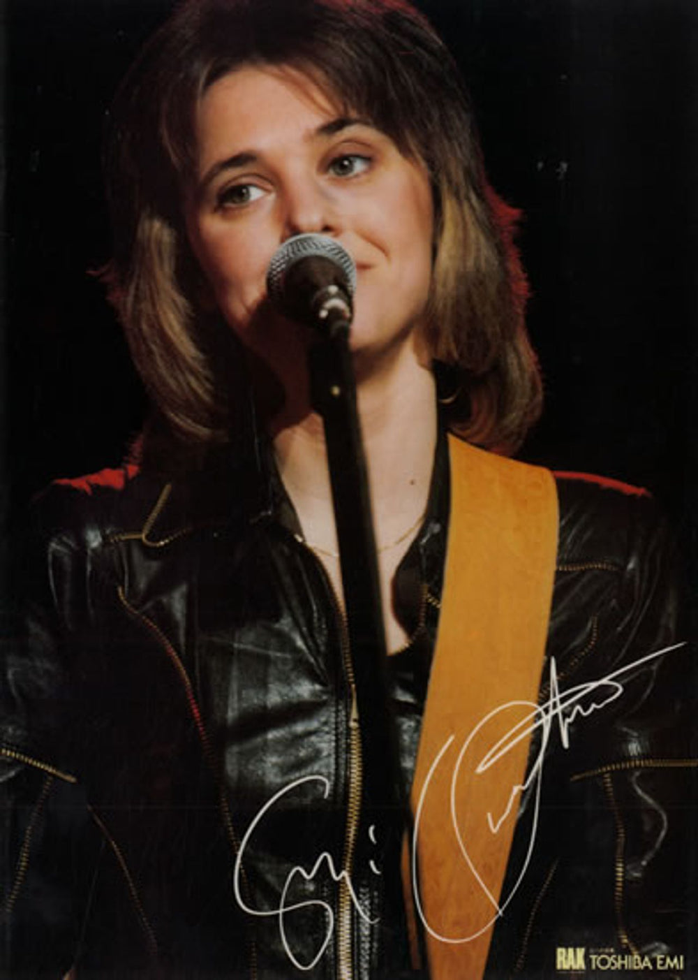 Suzi Quatro Live And Kickin' + Laminate Japanese 2-LP vinyl record set (Double LP Album) SUZ2LLI222333