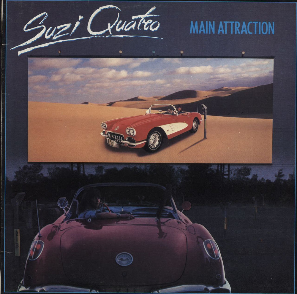 Suzi Quatro Main Attraction South African vinyl LP album (LP record) POLY5591