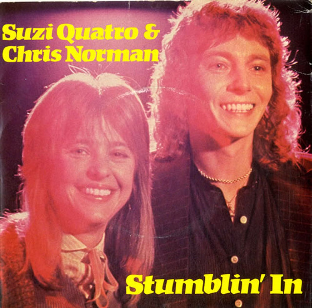 Suzi Quatro Stumblin' In - P/S UK 7" vinyl single (7 inch record / 45) RAK285