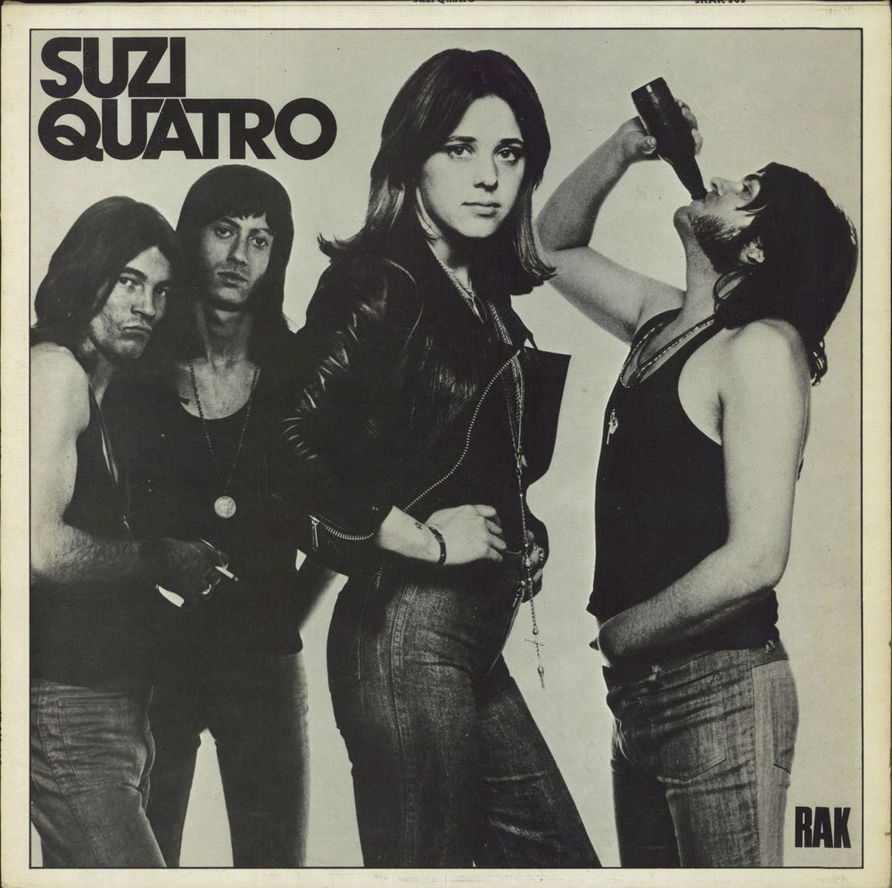 Suzi Quatro Suzi Quatro - 1st - EX UK vinyl LP album (LP record) SRAK505