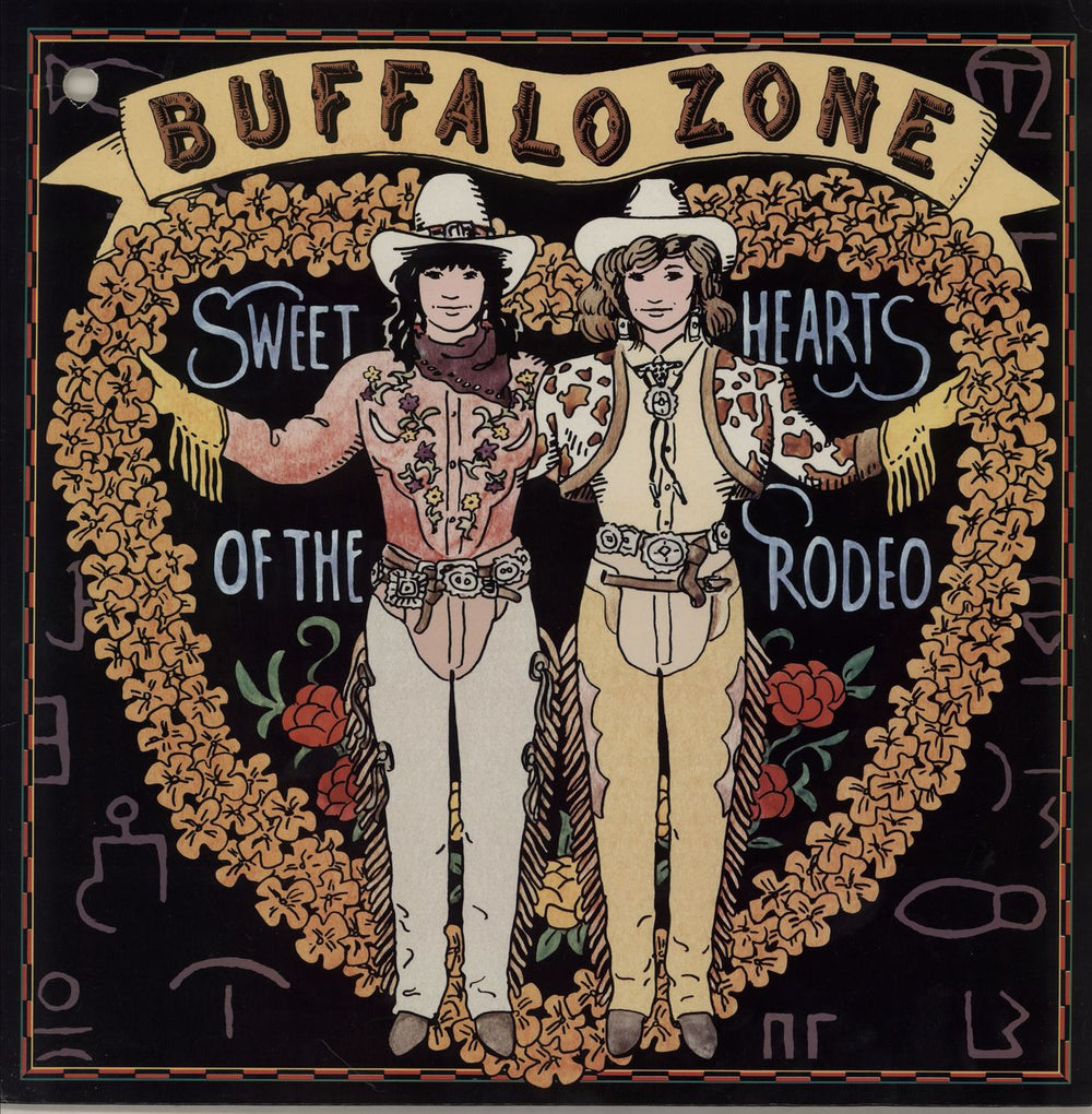 Sweethearts Of The Rodeo Buffalo Zone US vinyl LP album (LP record) C45373