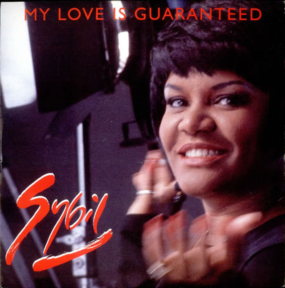 Sybil My Love Is Guaranteed UK 12" vinyl single (12 inch record / Maxi-single) PWLT277