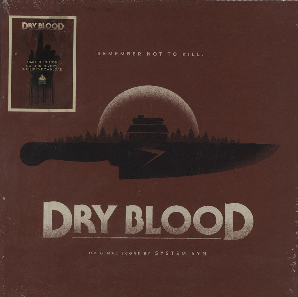 System Syn Dry Blood (Original Score) - Red & Black Vinyl - Sealed US vinyl LP album (LP record) BWR031