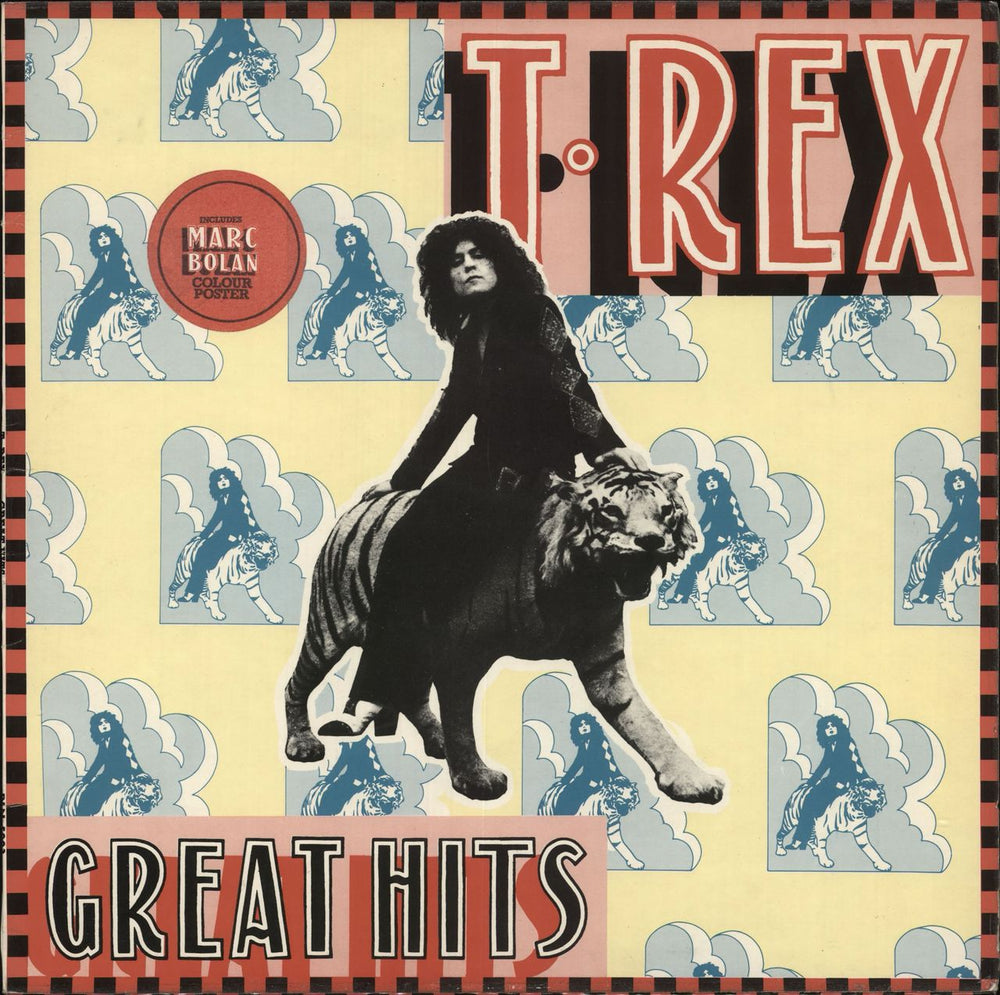 T-Rex / Tyrannosaurus Rex Great Hits UK vinyl LP album (LP record) BLN5003